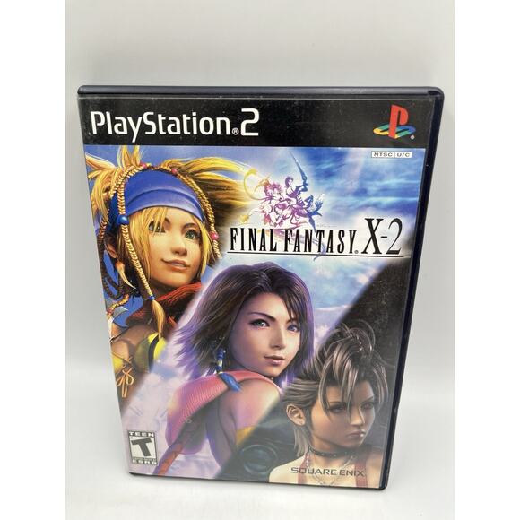 PS2 Playstation 2 Game Final Fantasy X-2 Video Game CIB Complete Tested - Picture 1 of 6
